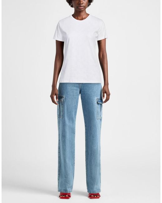 Elisabetta Franchi White T-Shirt Cotton