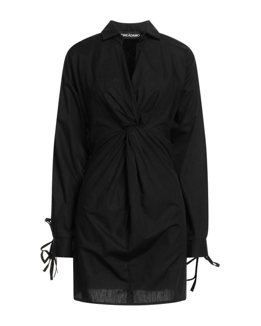 ANDREADAMO Black Mini Dress