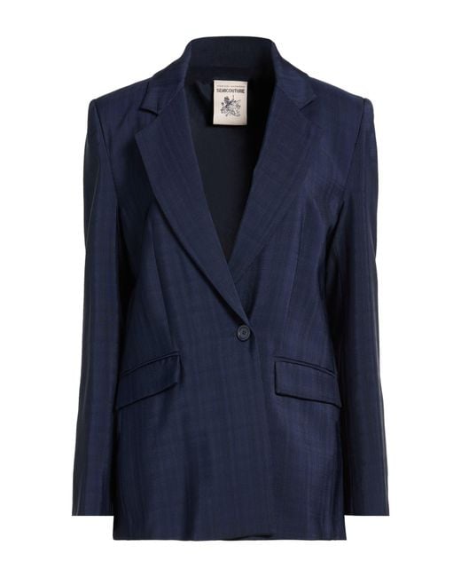 Semicouture Blue Blazer