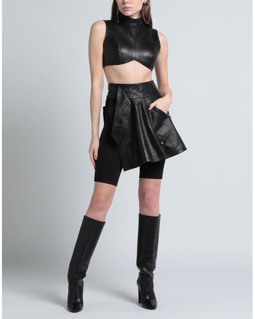 ROKH Black Mini Skirt