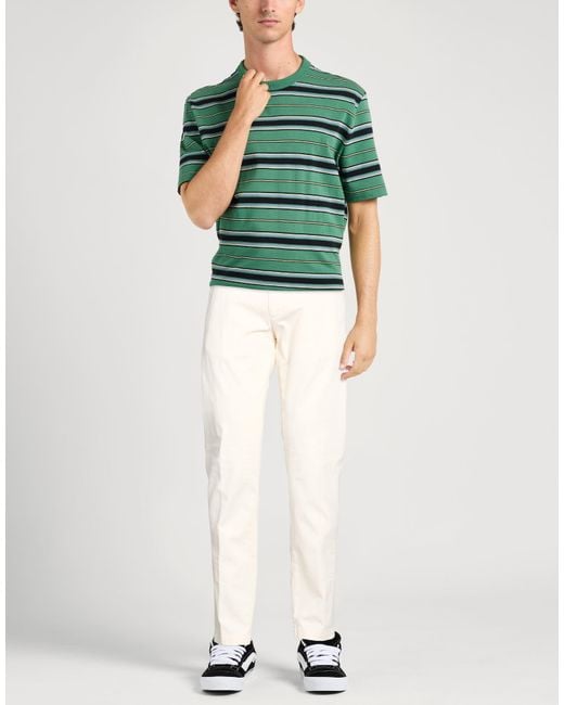 Liu Jo White Pants Cotton, Elastane for men