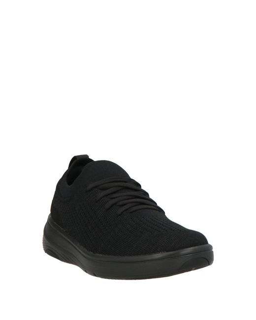 Fitflop Black Sneakers Textile Fibers, Rubber