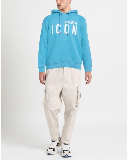 DSquared² Blue Sweatshirt for men