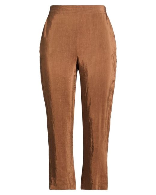 Hanita Brown Pants