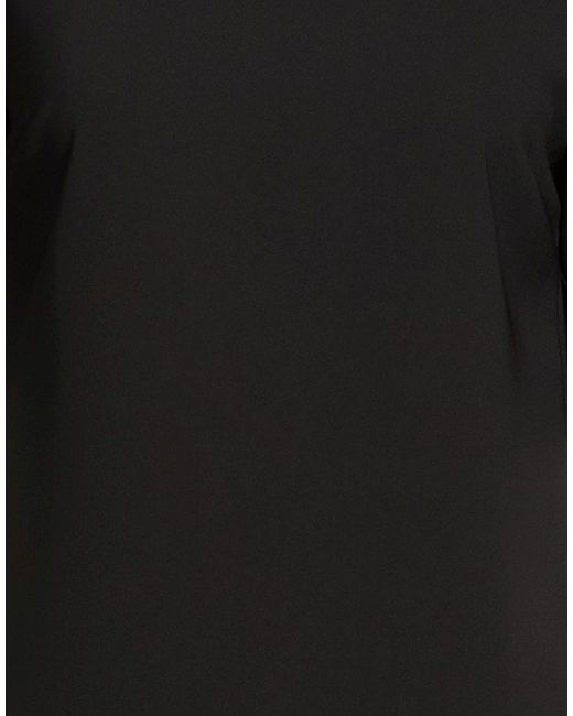 Alpha Studio Black Mini Dress Polyester, Elastane