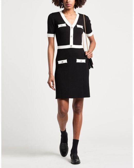 Karl Lagerfeld Black Mini Dress