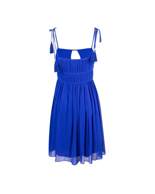 Patrizia Pepe Blue Mini-Kleid