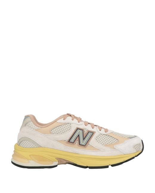 New Balance White Trainers for men
