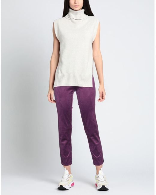 Seductive Purple Trouser