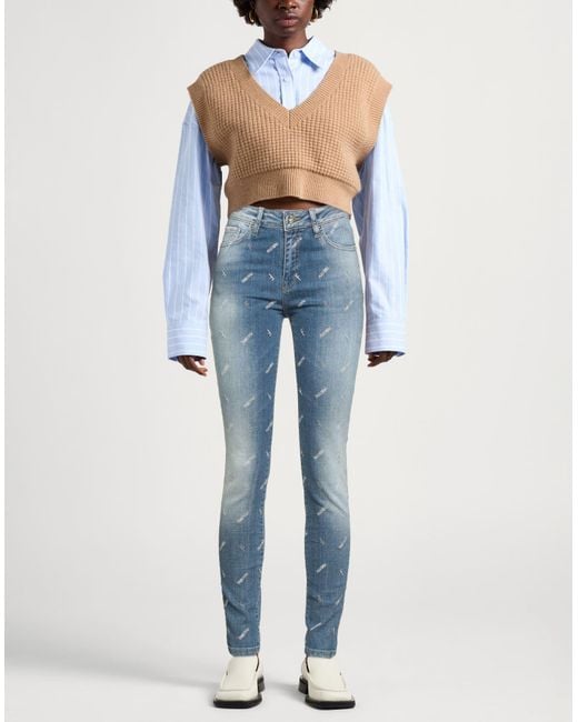 Fracomina Blue Jeans Cotton, Elastane