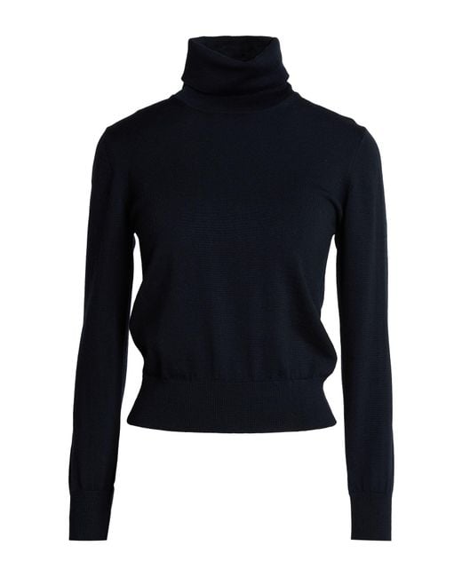 Alpha Studio Blue Rollkragenpullover