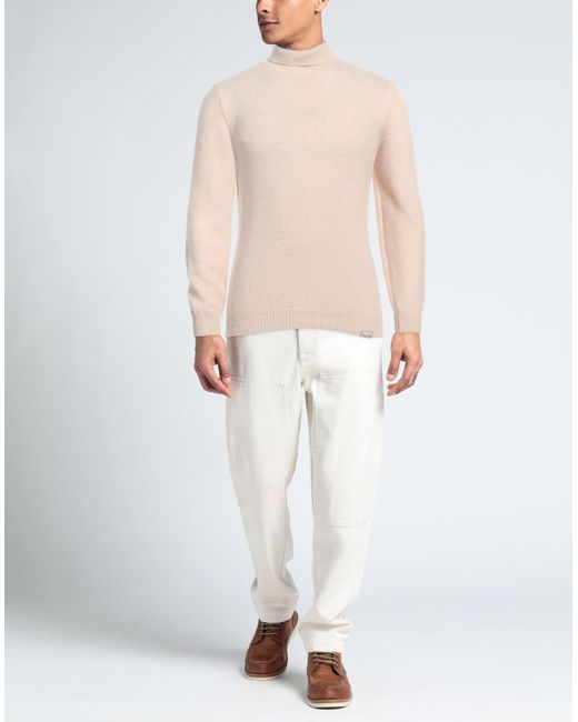 Brooksfield Natural Turtleneck for men