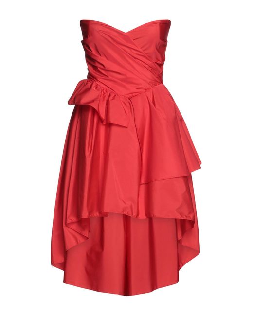 ERMANNO FIRENZE Red Mini-Kleid