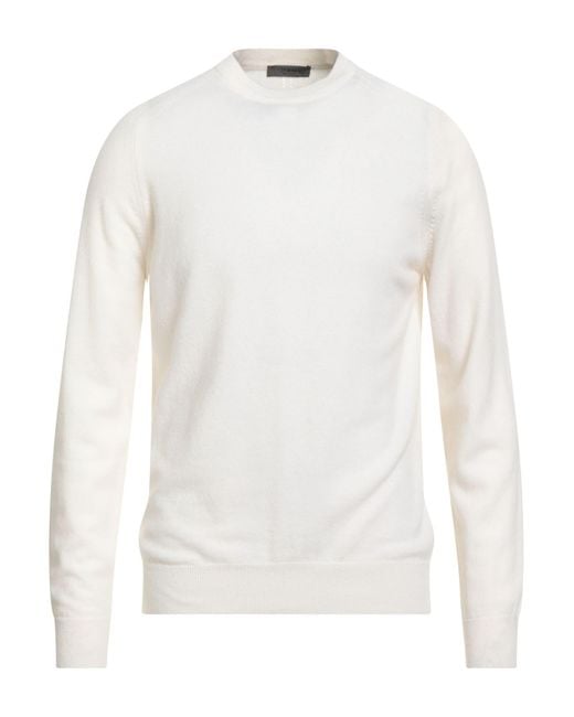 +39 Masq White Jumper for men