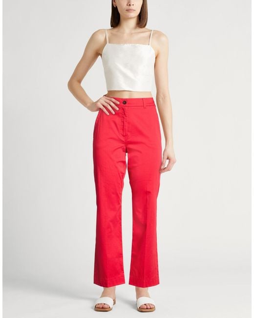Marella Red Pants