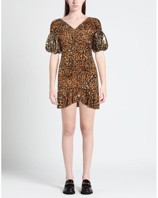 Rabanne Brown Mini-Kleid