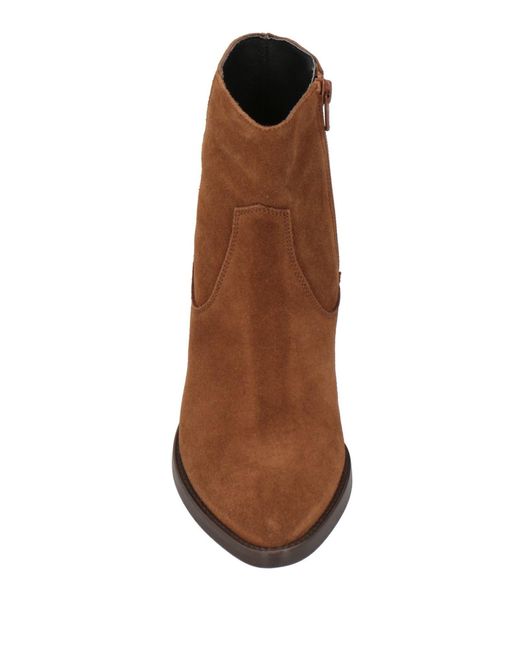 Marella Brown Ankle Boots