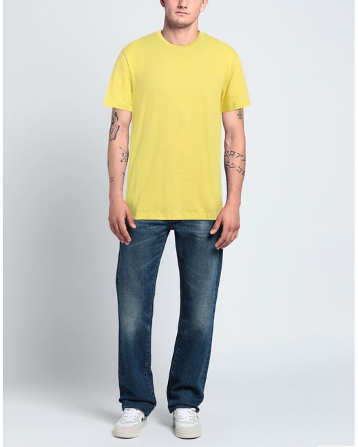 Roberto Collina Yellow T-shirt for men
