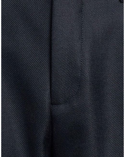 Michael Coal Blue Pants Wool, Polyester, Polyamide for men