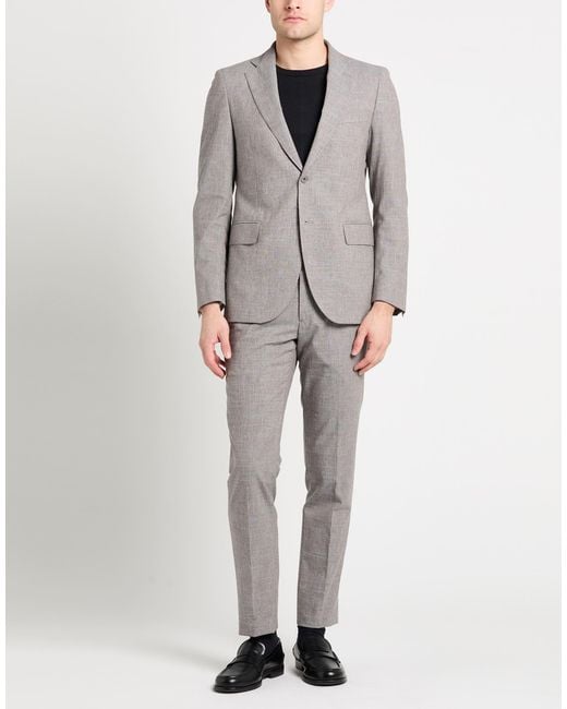 Tombolini Gray Suit for men