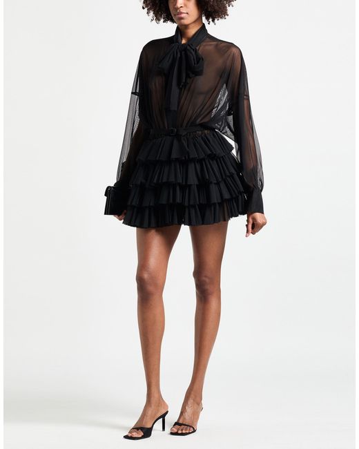 Norma Kamali Black Mini Dresses