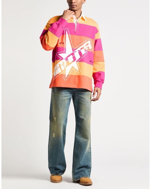 Members of The Rage Pink Polo Shirt Cotton for men