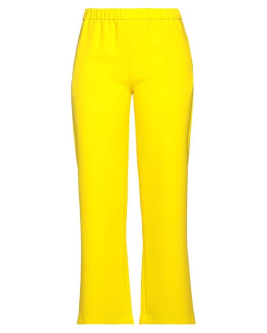 Mp Massimo Piombo Yellow Trouser