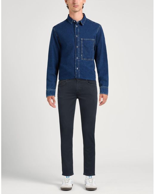 RE_HASH Blue Trouser for men