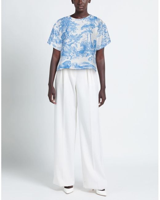 Shirtaporter Blue Azure Top Polyester