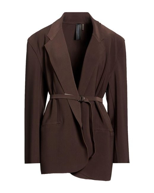 Norma Kamali Brown Blazer