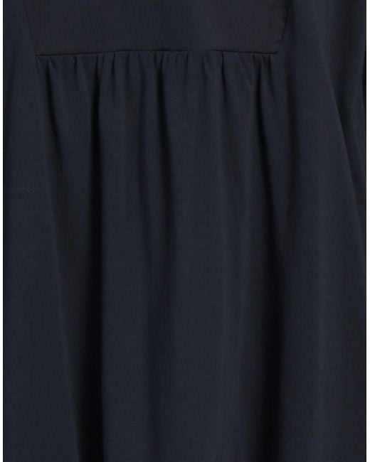 Alpha Studio Black Top Cotton, Elastane