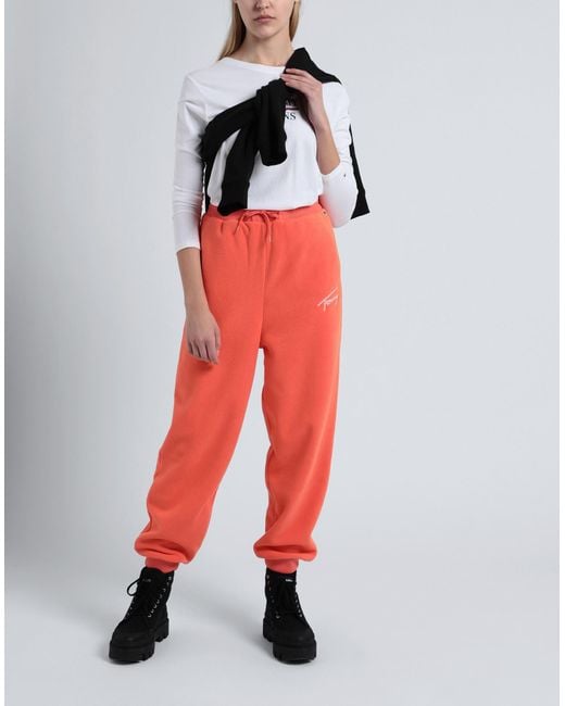 Tommy Hilfiger Red Trouser