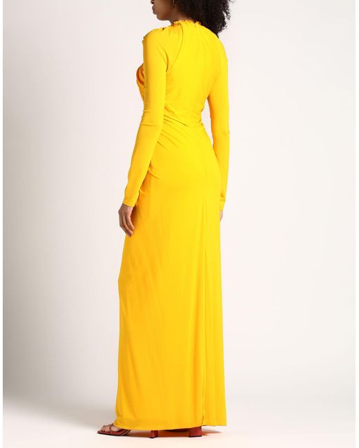 Maison Rabih Kayrouz Yellow Maxi Dress