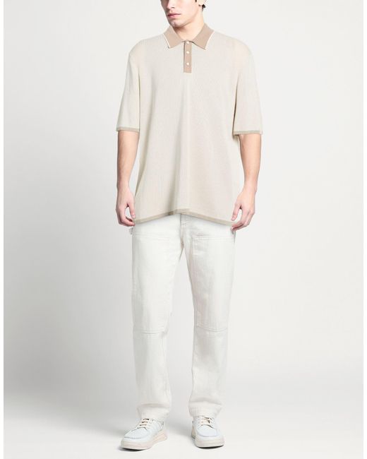 MODES White Slate Sweater Merino Wool for men