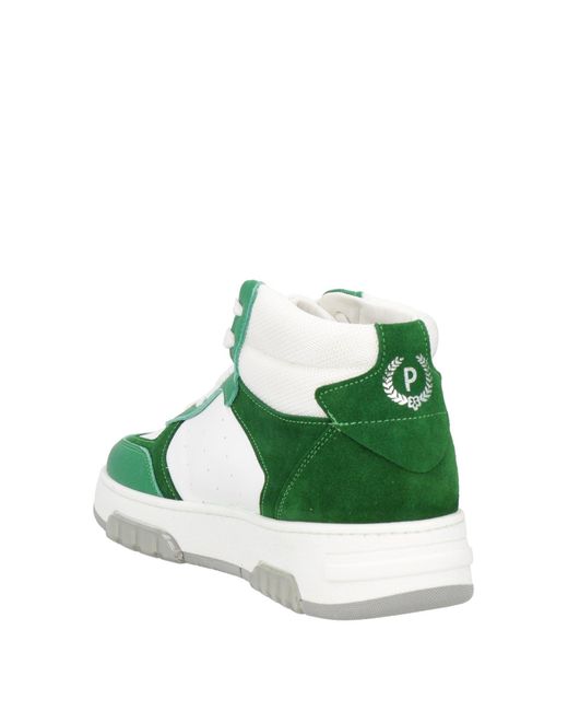 Pollini Green Sneakers for men