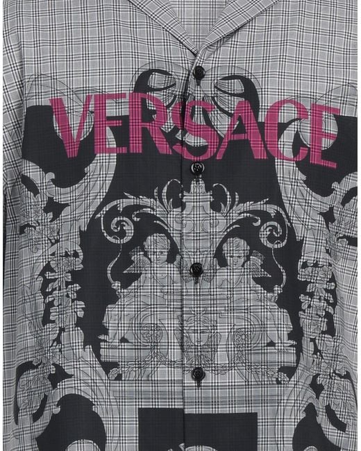 Versace Gray Shirt for men