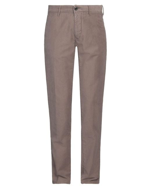 Incotex Gray Trouser for men