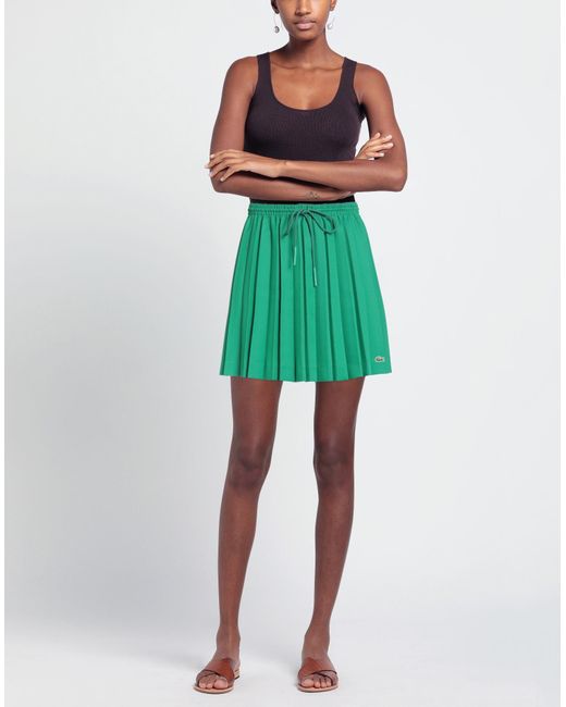 Lacoste Green Mini Skirt
