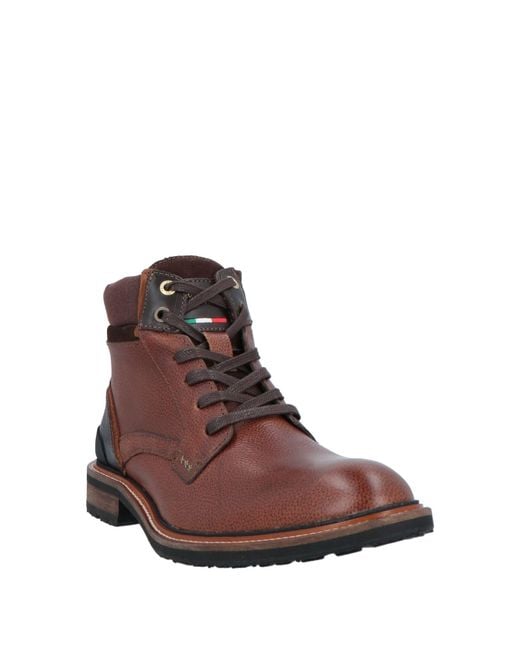 Pantofola D Oro Brown Ankle Boots for men
