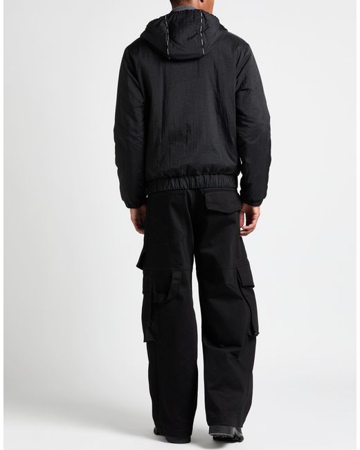 Versace Jeans Couture Black Jacket Polyamide for men