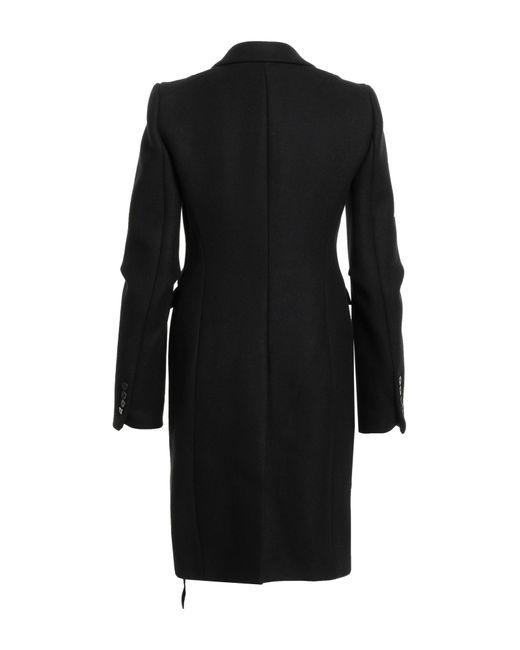 Ann Demeulemeester Black Coat Wool for men