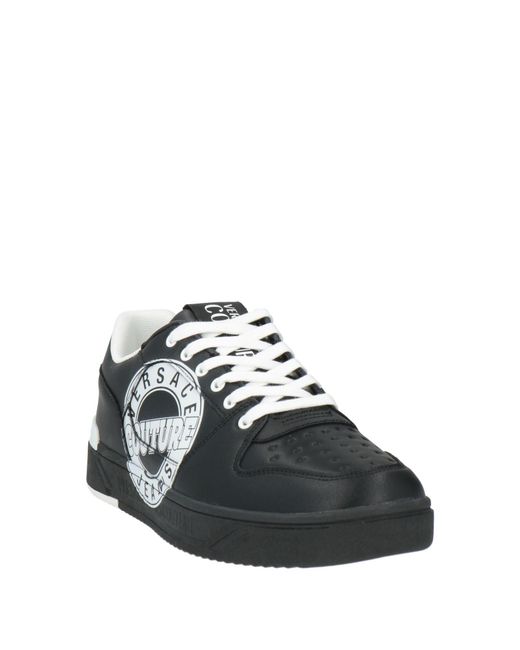 Versace Jeans Couture Black Trainers for men