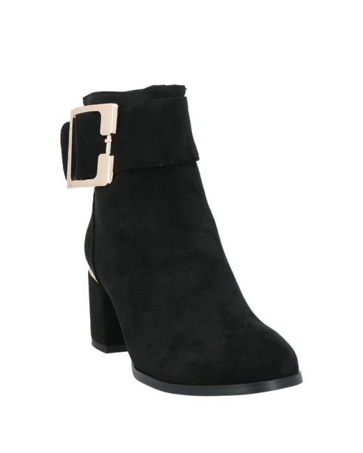 Gai Mattiolo Black Ankle Boots