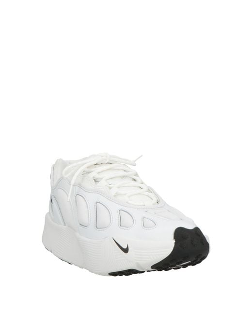 Nike White Sneakers Leather, Synthetic Material for men