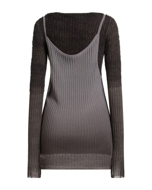 The Attico Black Mini Dress