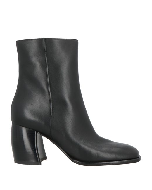 MICHAEL Michael Kors Black Ankle Boots Leather
