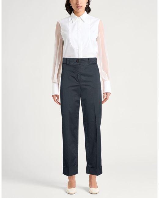 Peserico Blue Trouser