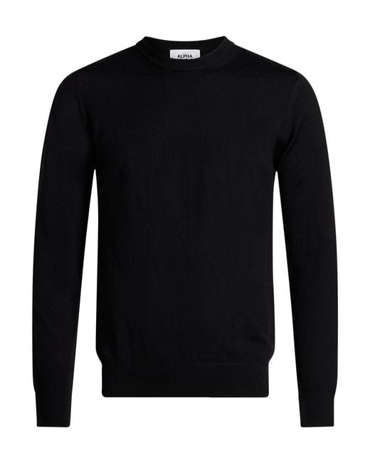 Alpha Studio Pullover in Black für Herren