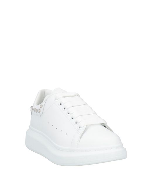 McQueen White Trainers