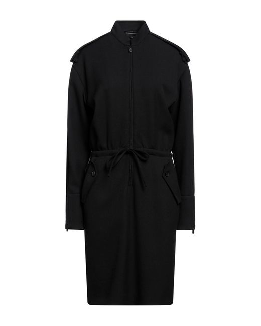 BCBGMAXAZRIA Black Midi Dress